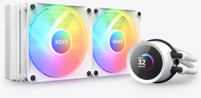 Ftohës NZXT Kraken 240 RGB, i bardhë