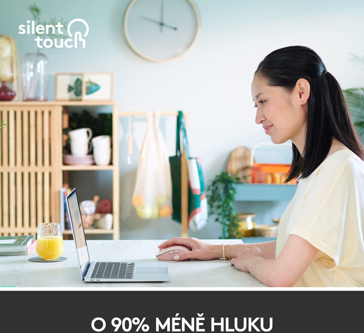 Maus Logitech M650, rozë