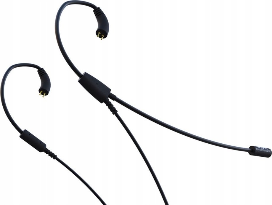 Kabllo kufjesh Antlion Audio Kimura, 2 pin, mikrofon i integruar, e zezë
