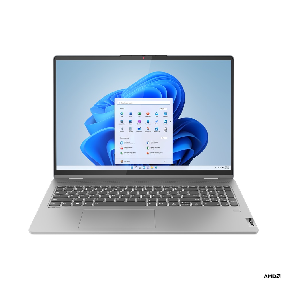 Laptop Lenovo IdeaPad Flex 5 16ABR8, 16", Ryzen 5, 16GB RAM, gri Arctic