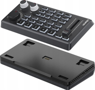 Kartë audio video mixer Ulanzi D005, për transmetim live, e zezë