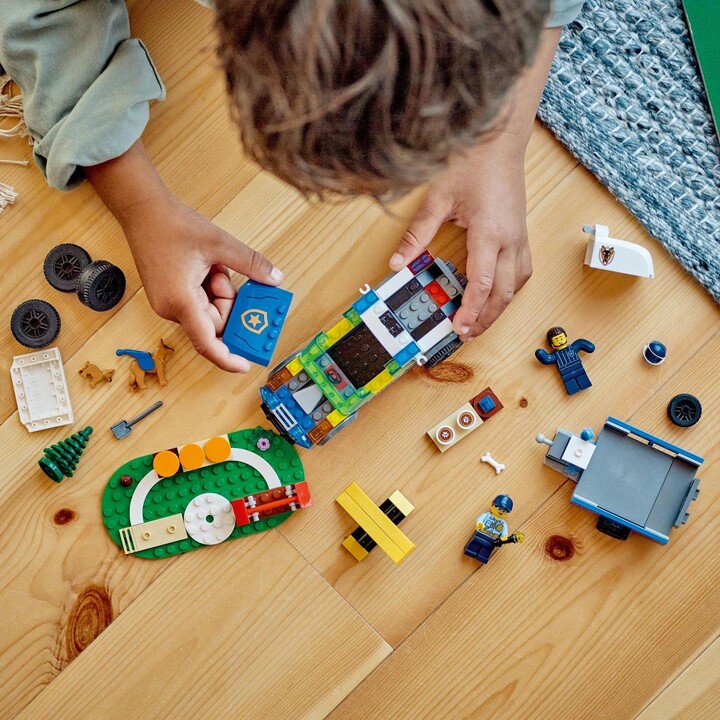 Set LEGO® City 60369 Mobile police dog training area, 197 pjesë