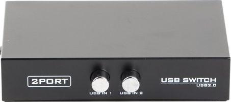 Ndërprerësi i të dhënave Gembird, 2:1, manual, USB