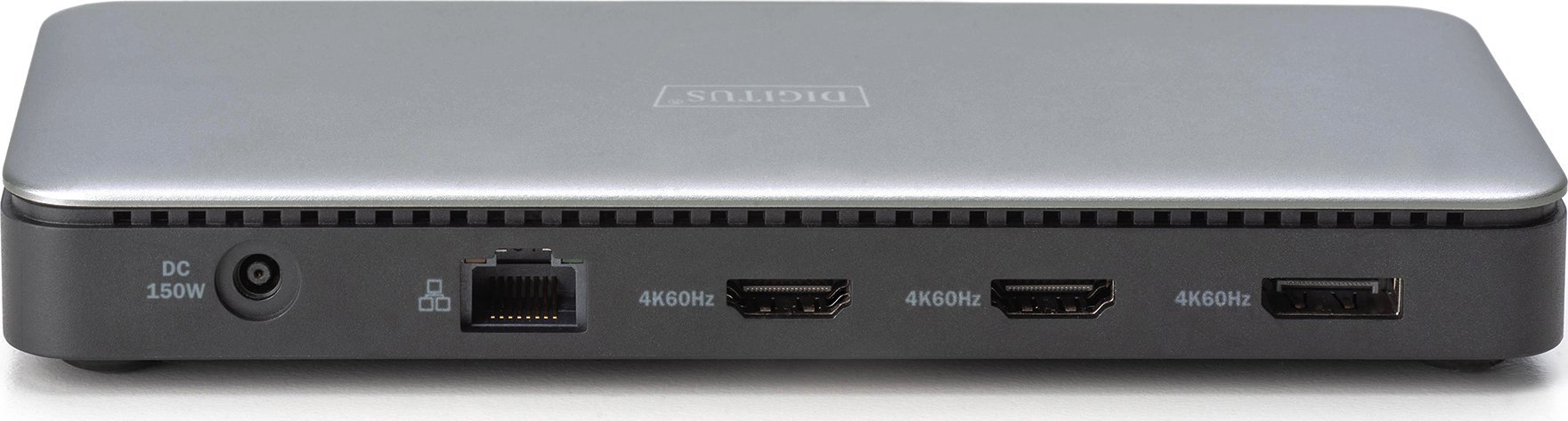 Docking station Digitus USB C, 11 porta, 3x 4K, gri