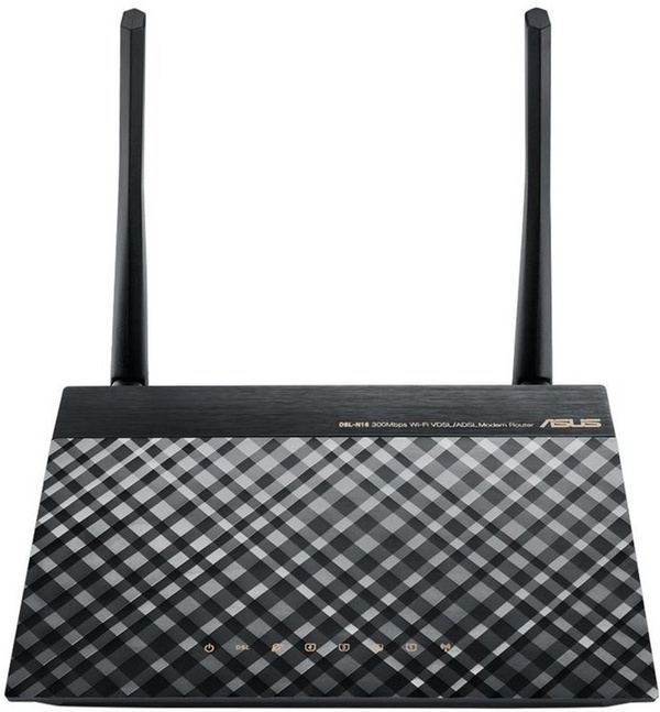 Ruter BK ASUS DSL-N16, ADSL - 4x10/100, manag
