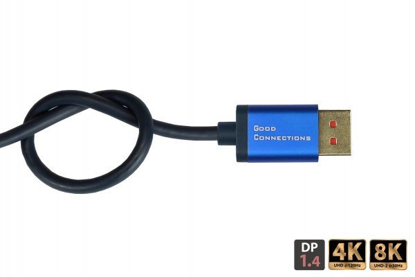 Kabllo DisplayPort Alcasa 4814-SF050B, 5m, blu