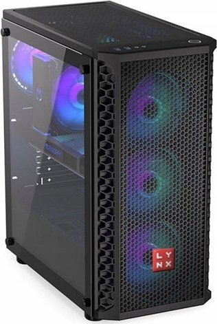 Kompjuter gaming LYNX Challenger, Intel Core i5 13400F, 32GB RAM, RTX 4060 Ti 8GB, i zi