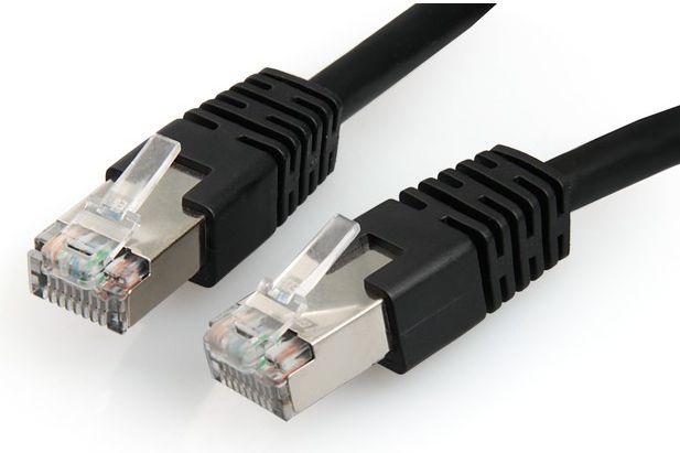 Kabllo rrjeti Gembird Patchcord, Cat6, 5m, e zezë