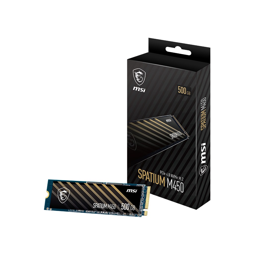 Disk SSD MSI SPATIUM M450, 500GB, PCIe 4.0 NVMe