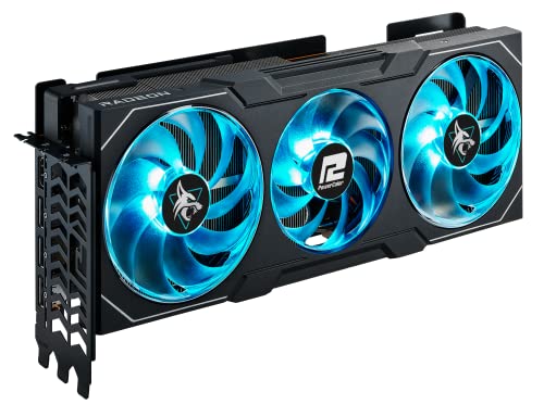 Kartë grafike PowerColor Hellhound RX 7900 XTX 24G L OC, 24GB GDDR6, 4K, e zezë
