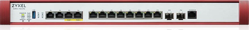 Firewall hardware Zyxel USG FLEX 700H, 15 Gbit/s, 10 Gbps porta, gri