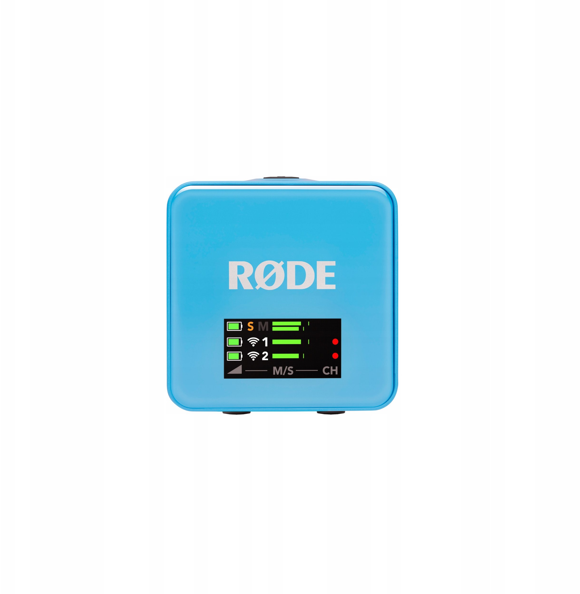 Систем микрофони безжичен Rode Wireless GO Gen 3, 32 bit, 2.4 GHz, сина боја