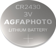 Bateri litiumi AgfaPhoto CR2430, 3V, paketim 2 copë