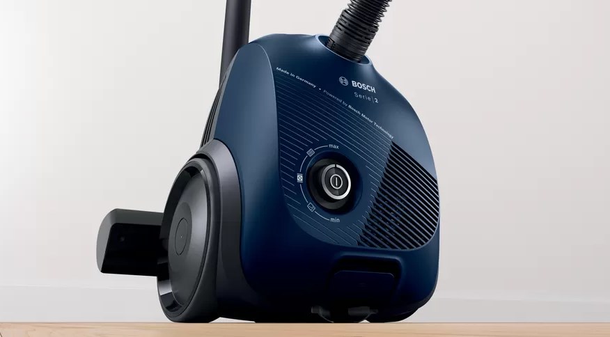 Fshesë me korent Bosch Serie 2 BGBS2BU1T, me qese, turbo furçë, blu