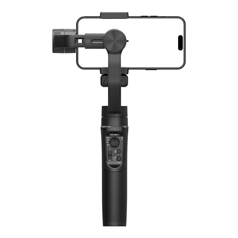 Stabilizues smartphone Hohem iSteady Mobile Plus Kit, 3 aksesh, me dritë LED, i zi