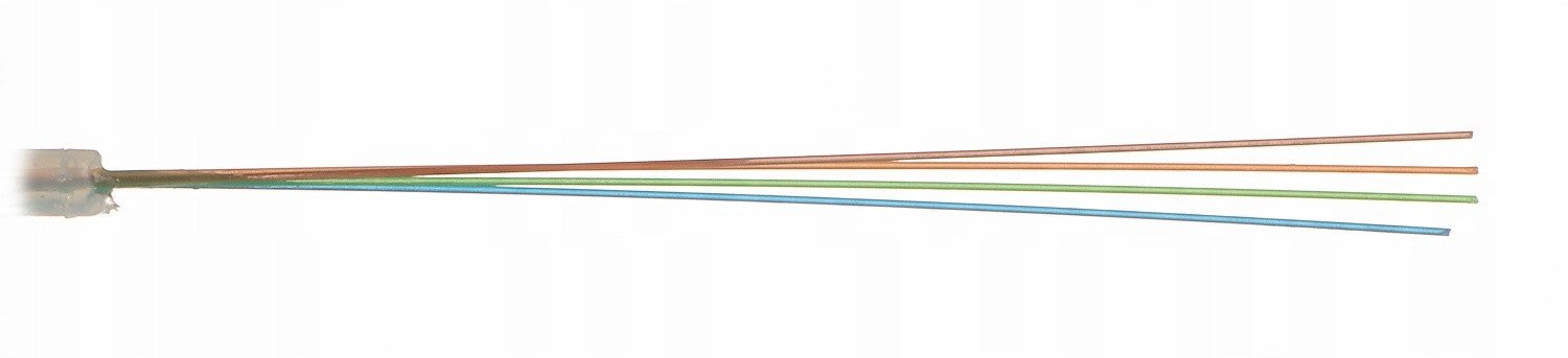 Kabllo optike GYFXTH 4 fibra, single mode, 2000m, e zezë