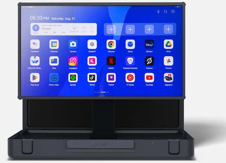 Monitor portativ Mobile Pixels Pixcase 27", Full HD, Multi Touch, i zi