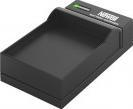 Karikues baterie Newell DC USB, për bateri DMW BMB9E, i zi