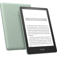 Pako Kindle Paperwhite Essentials 11th Gen, 16GB, me kopertinë lëkure dhe karikues, jeshile Agave