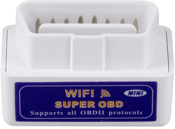 Senzor diagnostifikimi Super Mini ELM327 WiFi OBD2, për makinë