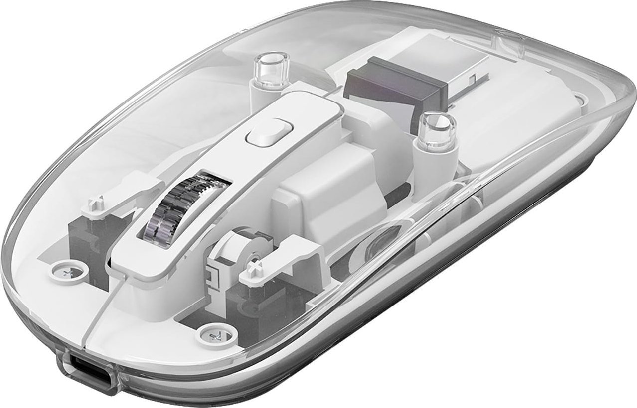 Mouse wireless Marvo PRISM B10, optik 1600DPI, i bardhë