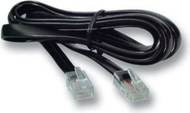 Kabllo telefonike Microconnect MPK430S, 3 m, RJ12 në RJ45, e zezë