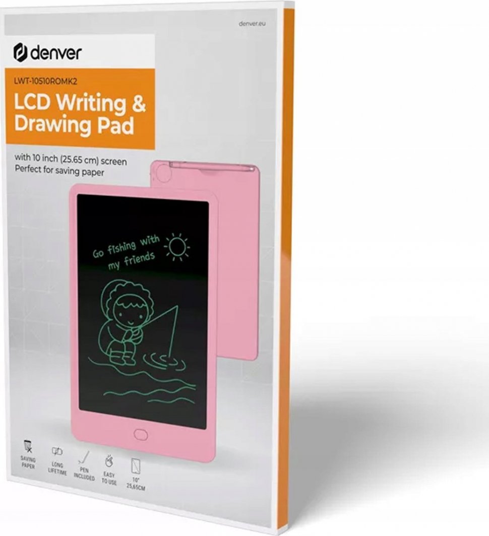 Tablet grafik Denver LWT-10510, 10.5", LCD, rozë