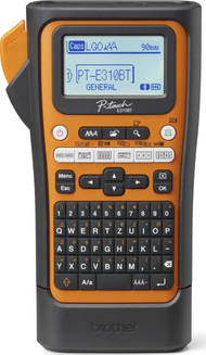 Makinë etiketimi Brother Pro PTE310BTVPQL1, Bluetooth, USB, portokalli
