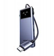 Hub USB C Ugreen CM888 Uno, 7 në 1, HDMI 4K 60Hz, PD 85W, gri
