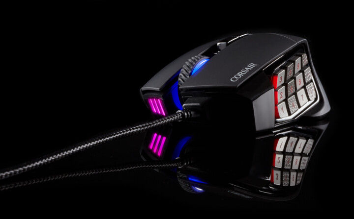 Maus Corsair Scimitar RGB ELITE, i zi 