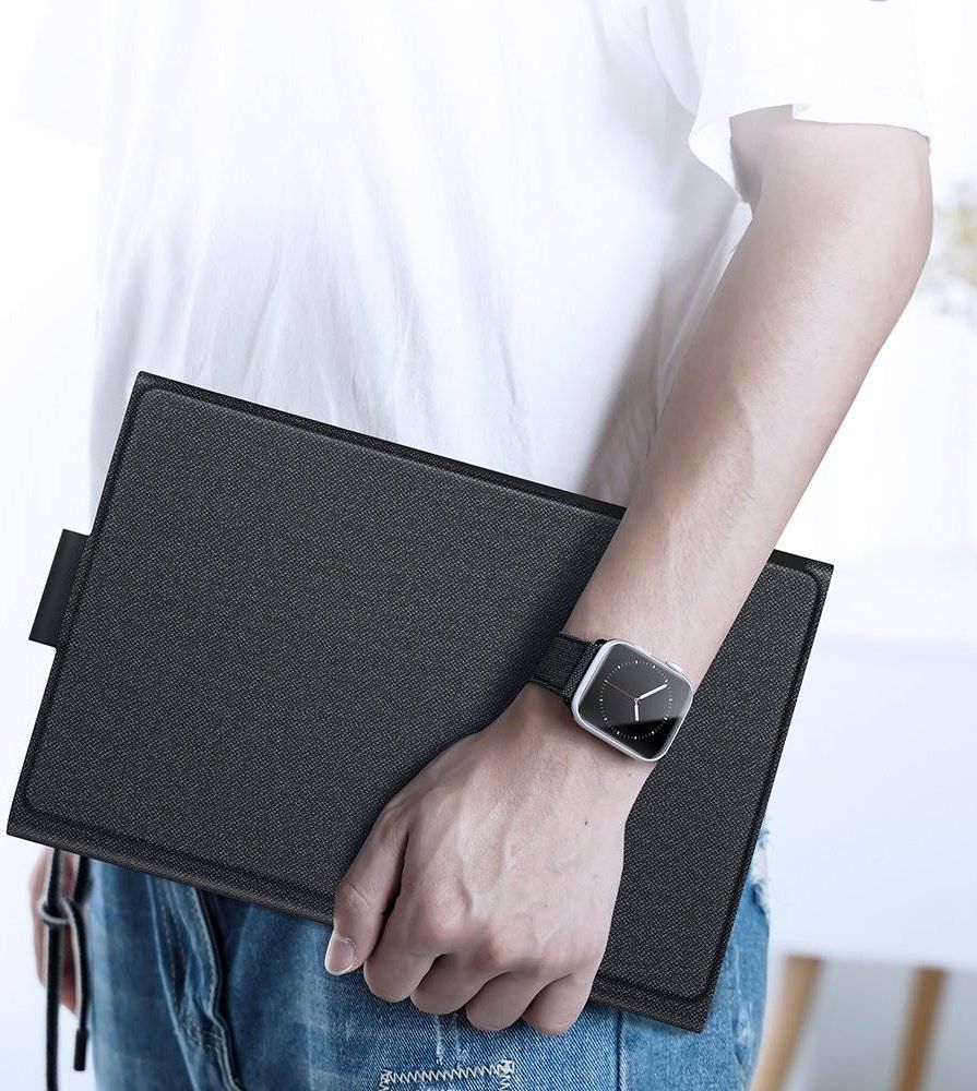 Kapak tastierë Samsung Dux Ducis Touchpad, Bluetooth, për Galaxy Tab S6 Lite, i zi