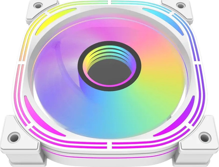 Ftohës Darkflash INF 24 Pro PWM ARGB, 120 mm, i bardhë