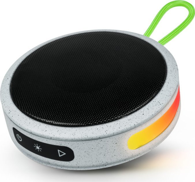 Kutia muzikore Bigben Party Luminous, 15W, Bluetooth TWS, gri