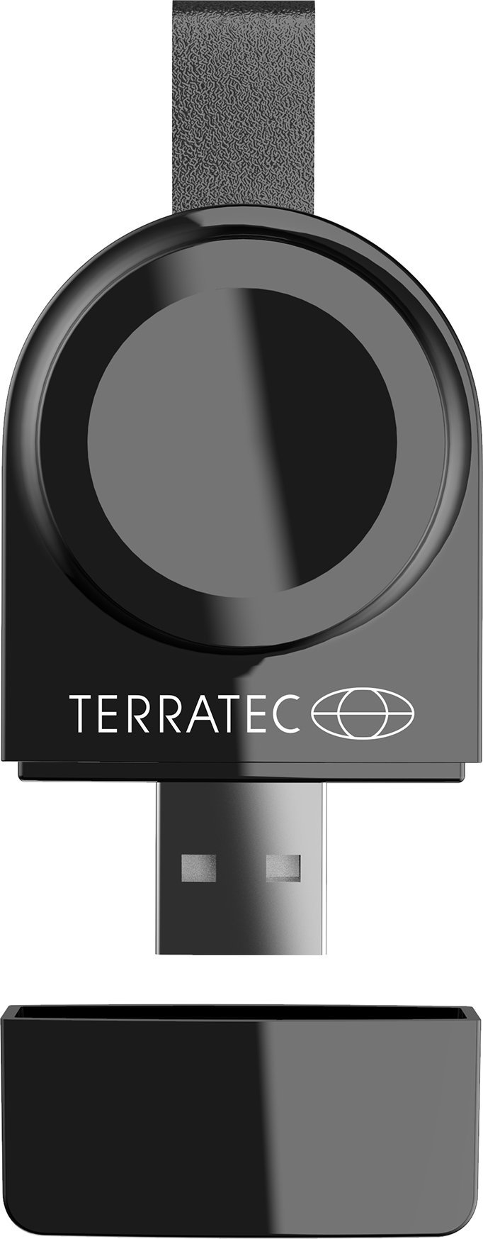 Karikues wireless për smartwatch TerraTec ChargeAIR Watch, USB, 5 V, i zi
