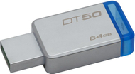 USB Kingston DataTraveler 50 - 64GB, сина