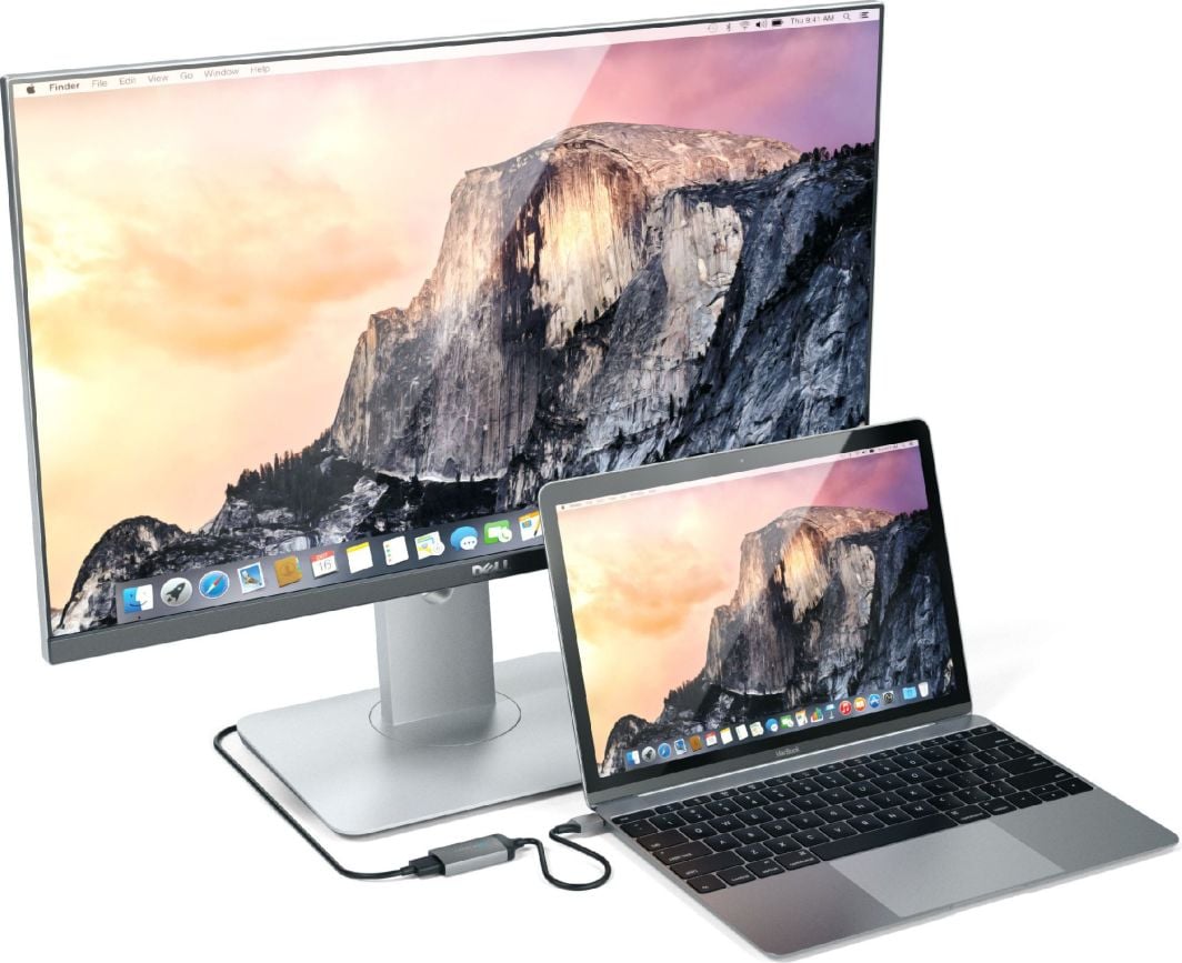 Адаптер USB Сатечи ST-TC4KHAM, USB-C во HDMI, 4K 60Hz, сив