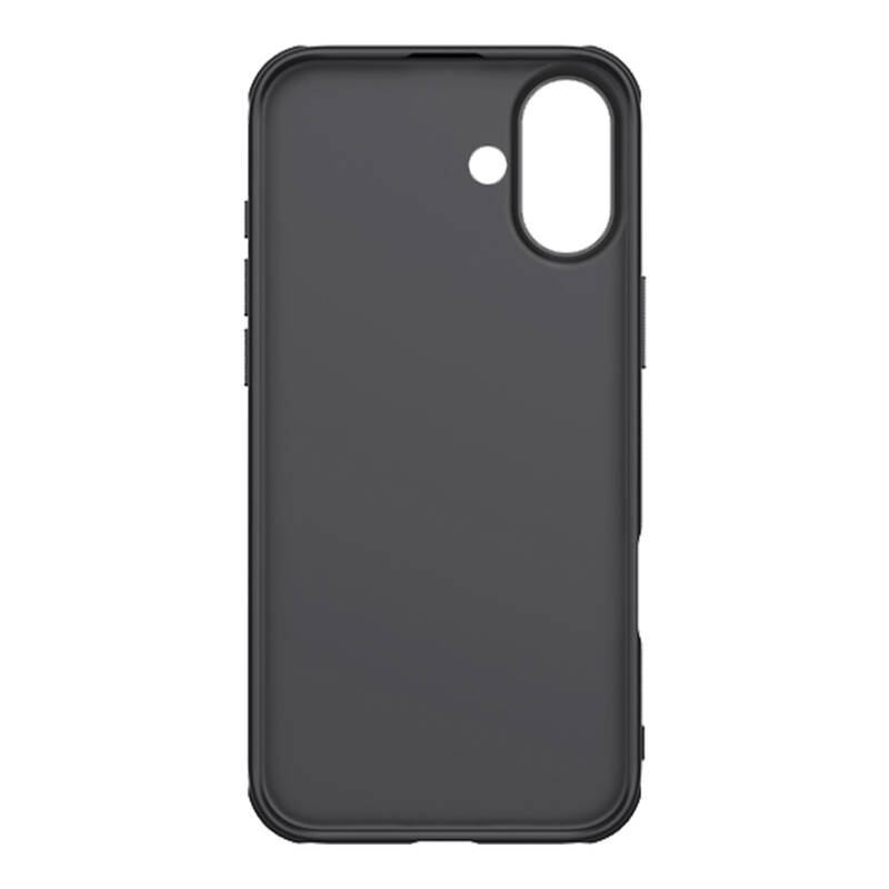 Maskë telefoni Nillkin Shield për iPhone 16 Plus, plastike, e hollë, e zezë