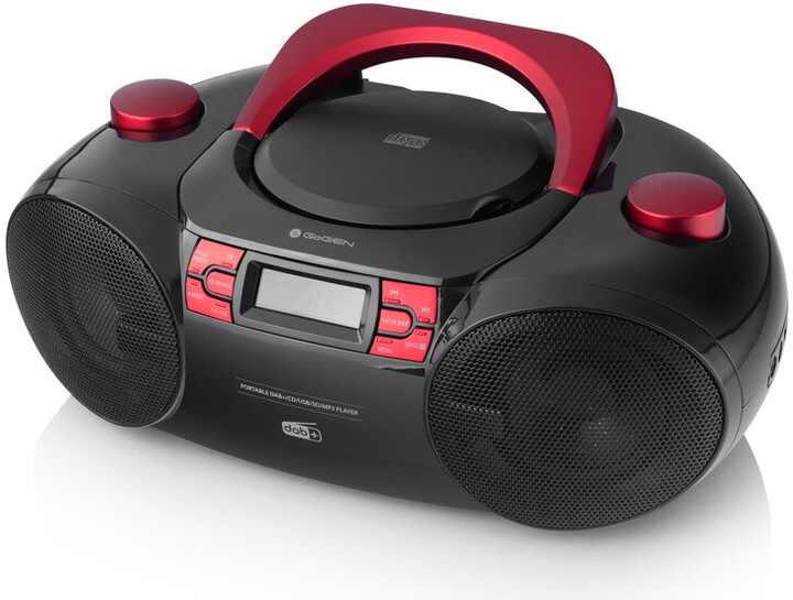 Radio GoGEN CDM 390, e zezë-kuqe