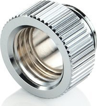 Adapter drejt Bitspower Touchaqua, G1/4", mashkull në femër, set 2 copë, argjendtë