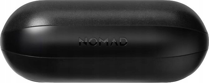 Kuti mbrojtëse Nomad Leather Case për AirPods Pro 2, lëkurë natyrale, kompatibile me karikim wireless, e zezë