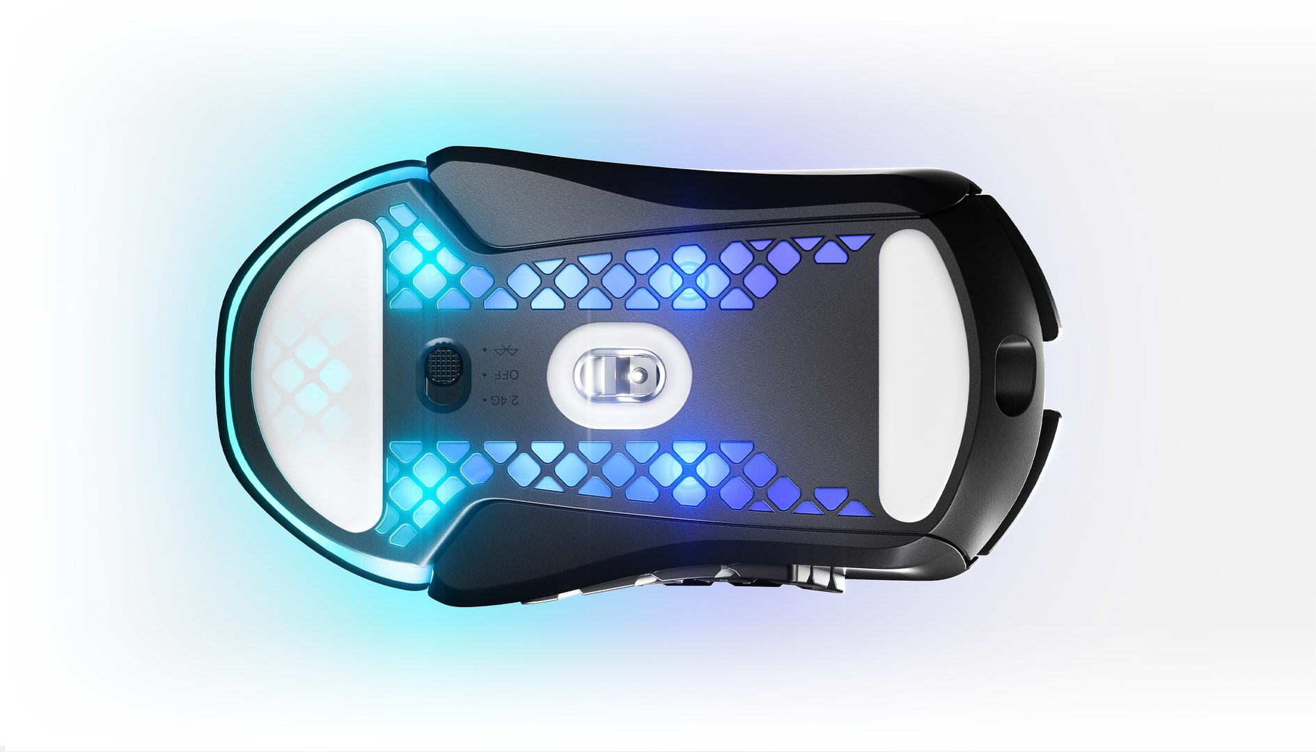 Maus wireless gaming SteelSeries Aerox 9, 18 butona, RGB, i zi