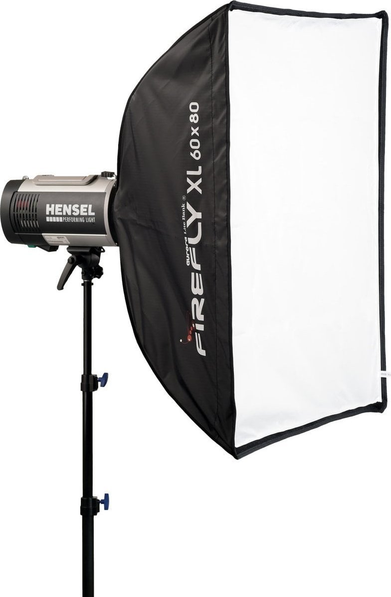 Softbox Aurora Firefly XL Recta FXL 68S BW, 60 x 80 cm, për Bowens, i zi