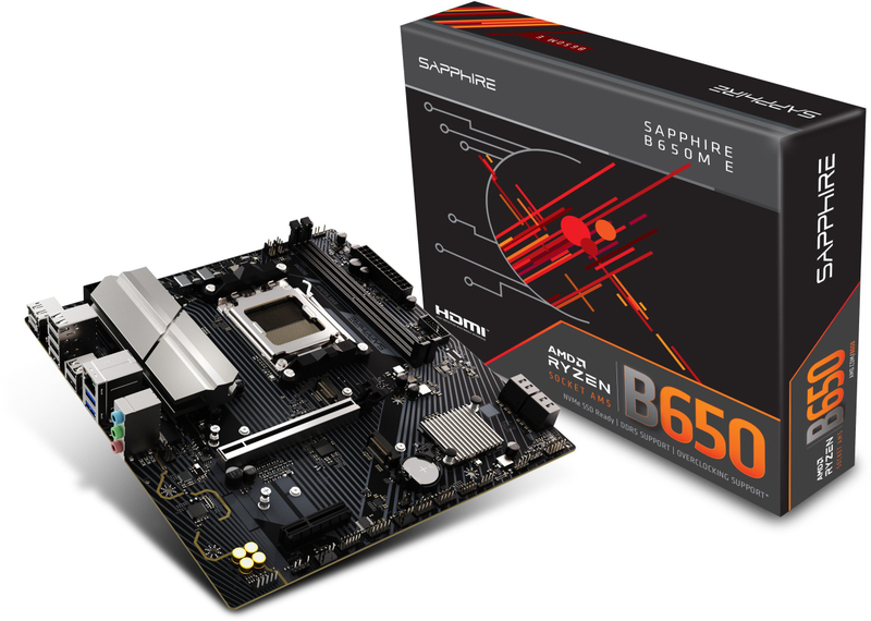 Motherboard Sapphire B650M E, Socket AM5, DDR5, Micro ATX