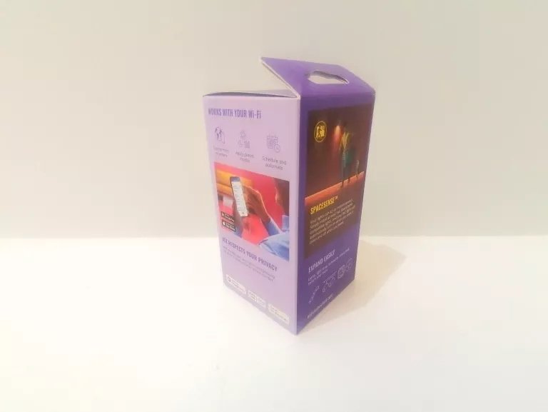 Llambë smart WiZ Filament A60, 40W, E27, RGB, e tejdukshme