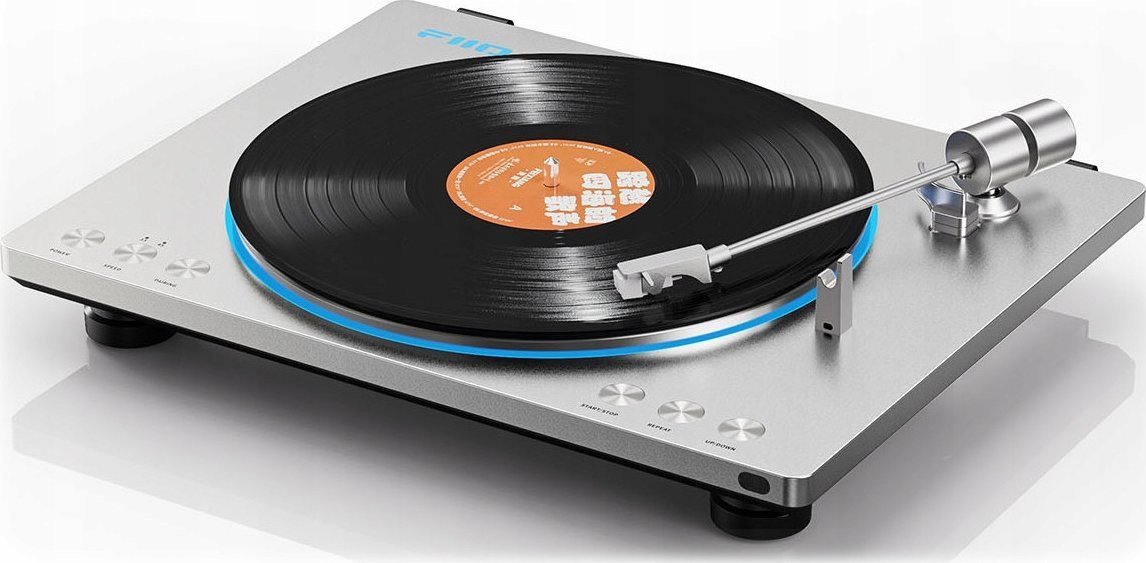 Gramafon FiiO TT13, automatik, me paraforcues phono, argjend