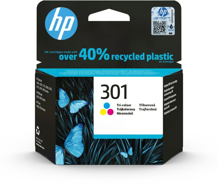 Ngjyrë për printer HP CH562EE, ngjyrë të kaltër, purpurt dhe të verdhë