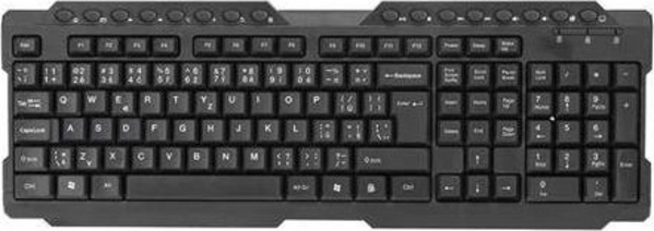 Tastierë Omega OK-26, USB, e zezë