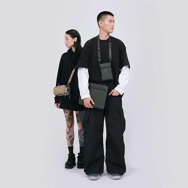 Çantë laptopi Skinarma Juno, 14", rezistente ndaj ujit, ngjyrë ulliri