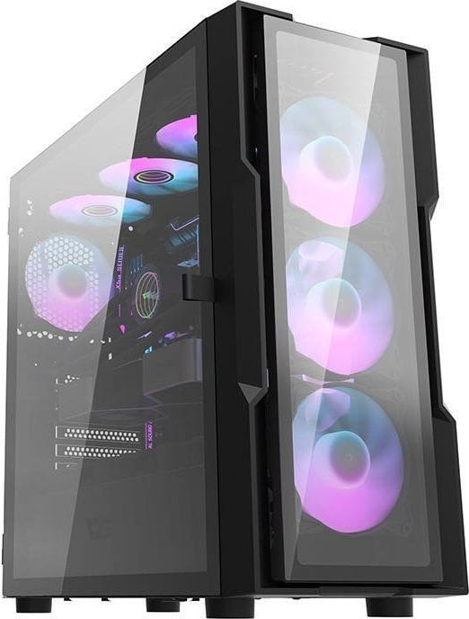 Kasë Darkflash DK431 Glass, Midi Tower