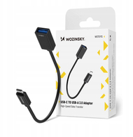 Adapter OTG Wozinsky WOTGY1S, USB C në USB A 3.0, 22cm, i zi